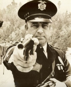 LAPD Chief Ed "Two Gun" Davis