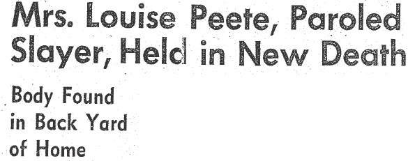 peete new death