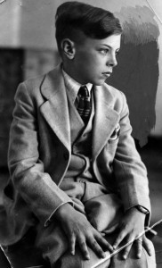 The boy who would be Walter -- Arthur Hutchins, Jr. [Photo courtesy LAPL]