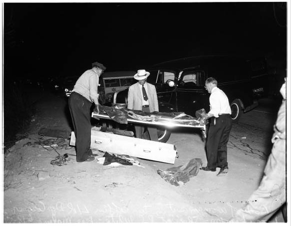 Viola's remains. [Photo courtesy of USC Digital Archive]