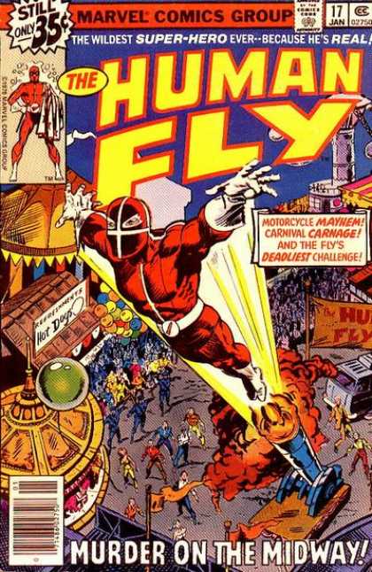 human fly comic
