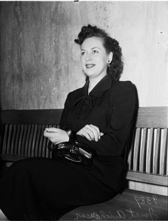 Janet Avichouser [Photo courtesy of USC Digital Archive]