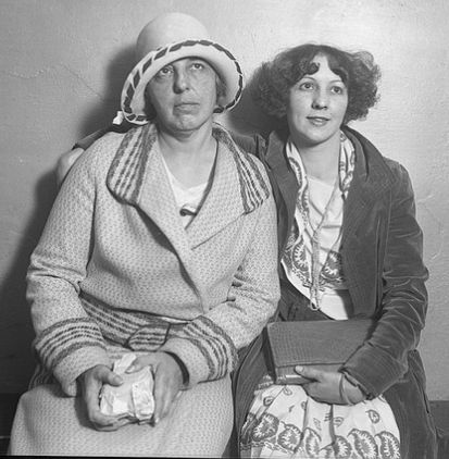 The Great Eleven Club cult leaders, May Otis Blackburn and her daughter, Ruth Wieland