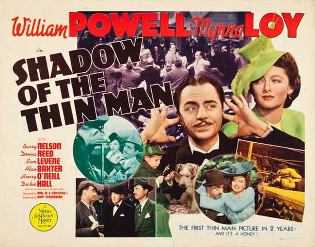 Film Noir Friday Shadow of the Thin Man 1941 Deranged LA Crimes Deranged LA Crimes